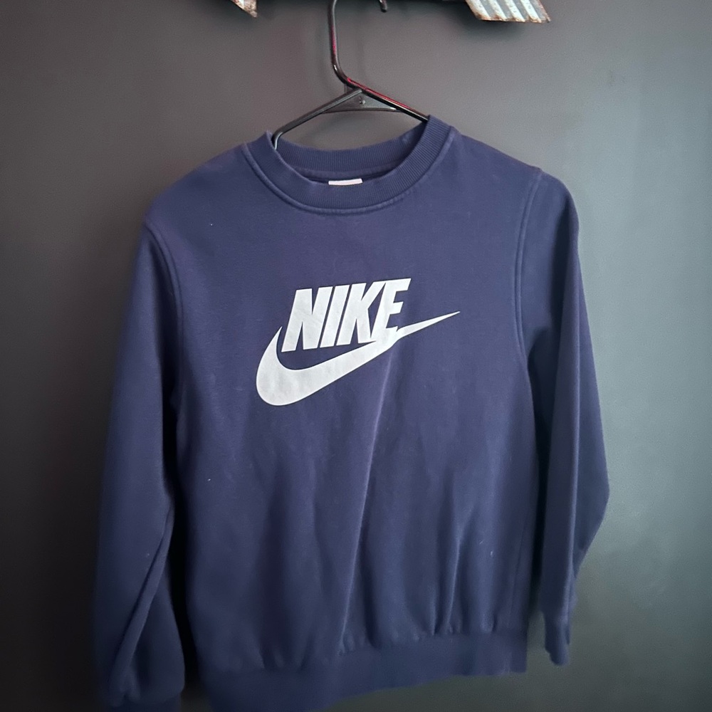 Nike Blue Crewneck Jacket